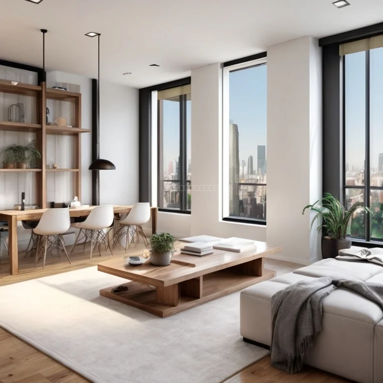 Blick auf die Stadt Basel von Balkon eines Apartments